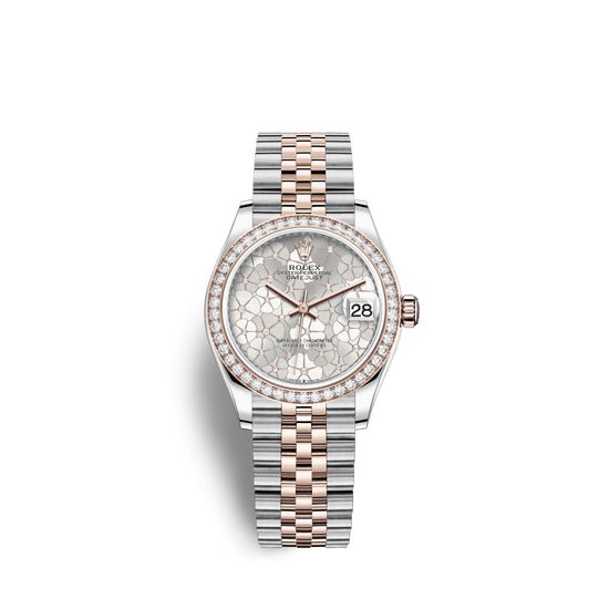 Rolex Replica Watch Datejust 31mm, Oystersteel and 18k Everose Gold, 278381rbr-0032
