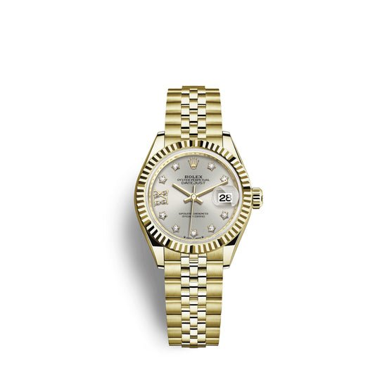 Rolex Replica Watch Lady-Datejust 28, 18k Yellow Gold, 279178-0004