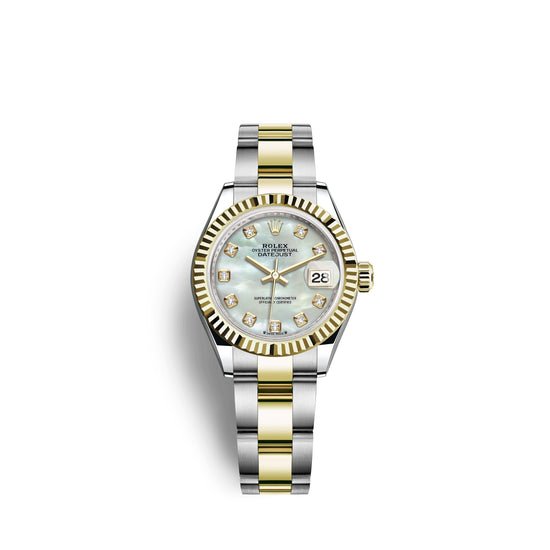 Rolex Replica Watch Lady-Datejust 28, Oystersteel and 18k Yellow Gold, 279173-0014